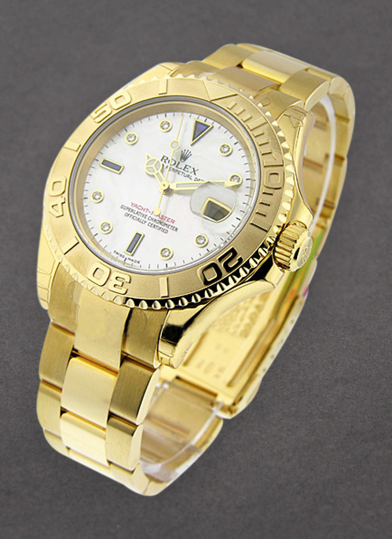 Rolex Unworn Yachtmaster in Yellow Gold