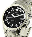 Aquatimer 42mm Automatic in Stainless Steel on Stainless Steel Bracelet with Black Dial