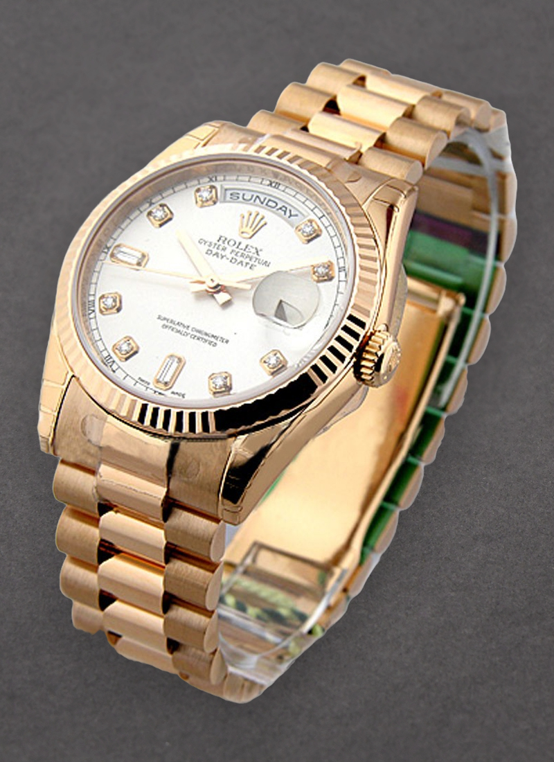 Rolex Unworn President Day-Date in Rose Gold 