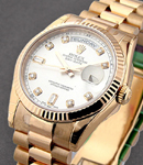 President Day-Date in Rose Gold  on Rose Gold President Bracelet with Champ Diamond Dial
