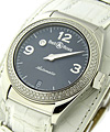 Mystery Diamond - 2 Row Diamond Bezel Steel on Safety Strap 