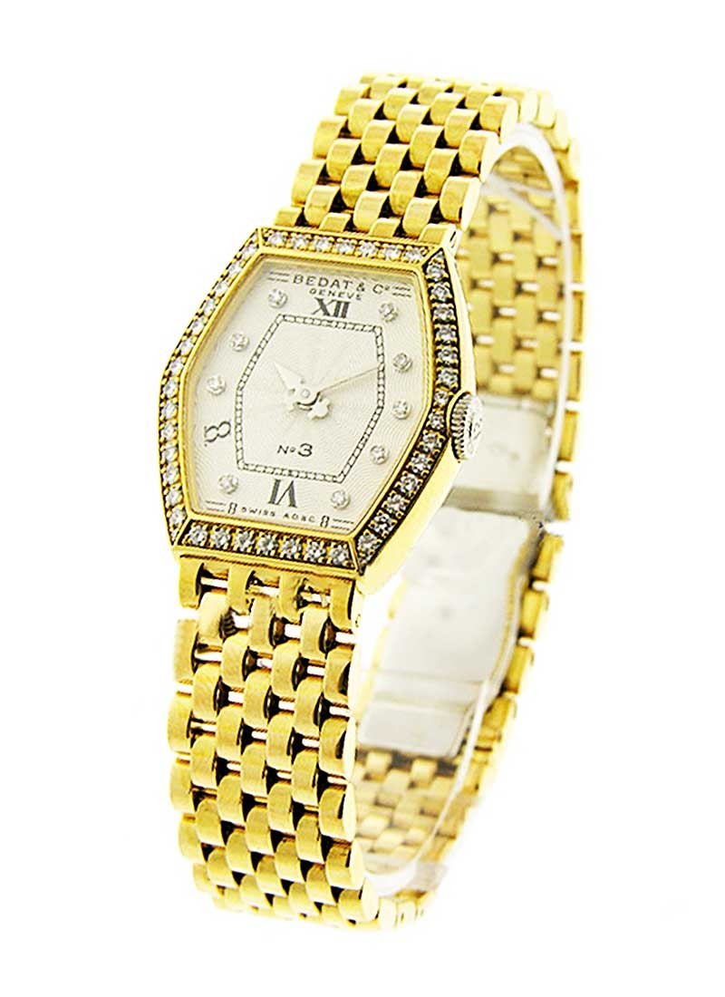 Bedat Lady's No. 3 in Yellow Gold with Diamond Case