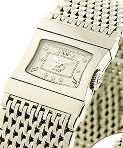 Lady's Bedat No.33 in White Gold on White Gold Bracelet with Silver Dial