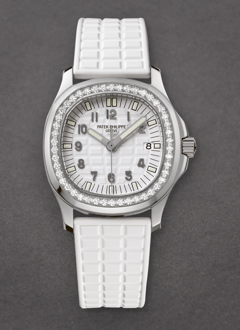 Patek Philippe Ladys Aquanaut Luce in Steel with Diamond Bezel