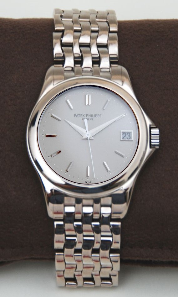 Calatrava 5107 White Gold  Ref No. 5107/1G White Gold on Bracelet