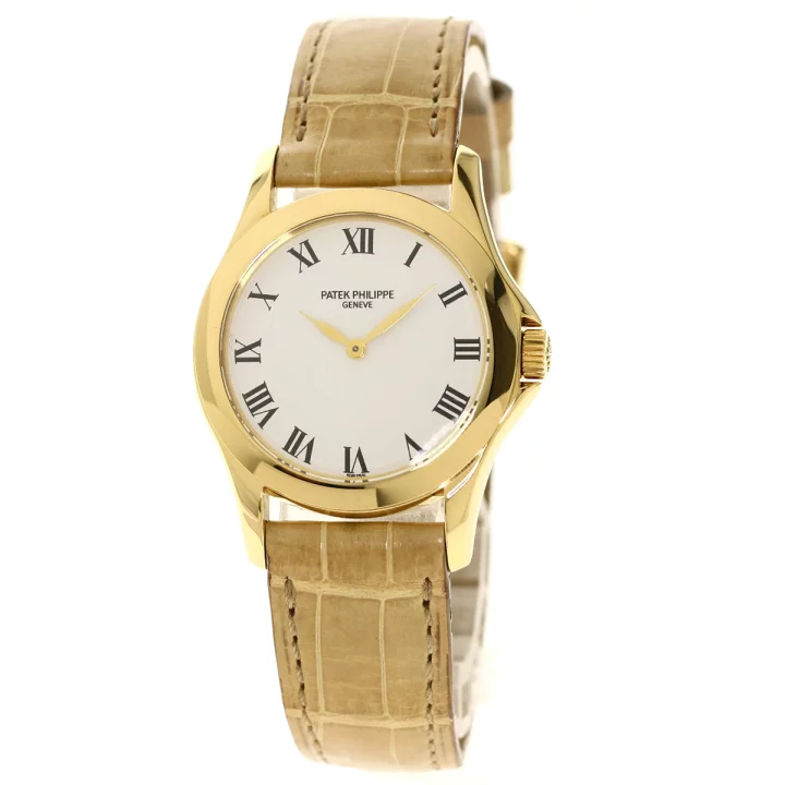 Patek Philippe Calatrava 28mm in Yellow Gold