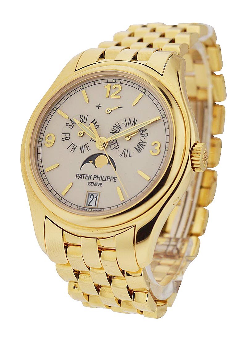Patek Philippe 5146/1J Annual Calendar with Moon in Yellow Gold