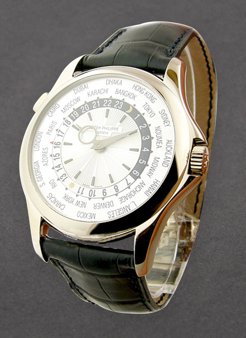 Patek Philippe 5130G - World Time - Current Version in White Gold