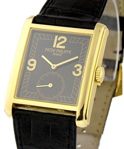 Gondolo 18KT Yellow Gold  Ref 5014 with Black Dial