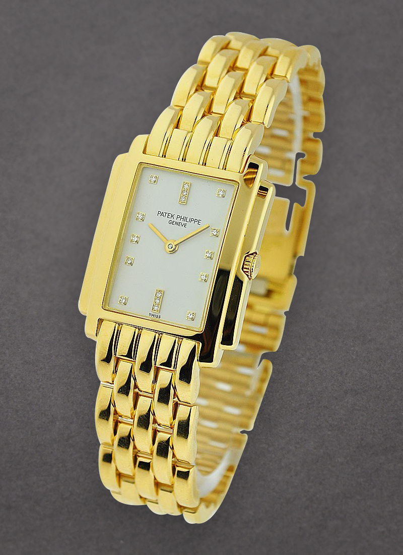 Patek Philippe Yellow Gold Lady's Gondolo on Bracelet