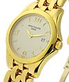 Ladys Calatrava 28mm Quartz in Yellow Gold Ref 4906- On Bracelet with Silver Dial 