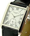 Gondolo White Gold on Strap White Roman Dial