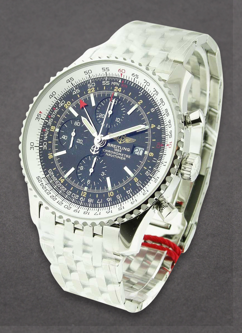 Breitling Navitimer World Chronograph Automatic in Steel