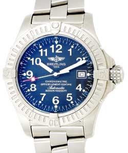 Avenger Seawolf Titanium on Bracelet with Blue Dial 