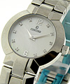 La Scala 26mm Quartz in Steel on Stainless Steel Bracelet with Blue Diamond Dial