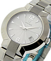 Men's Steel Round La Scala Stainless Steel on Bracelet with  Silver Dial