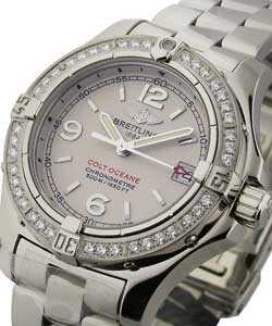 Colt Oceane II - Ladies in Steel with Diamond Bezel on Steel Bracelet with Silver Dial