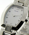 Lady's La Scala  Steel Case with Diamond Lugs 