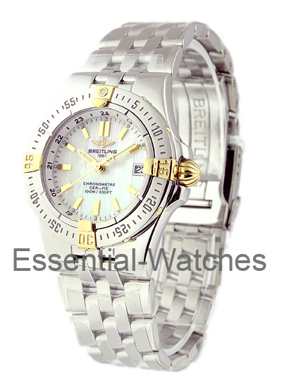 Breitling Lady''s Starliner with 2-Tone Bezel