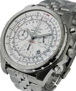 Bentley Motors Men''s Automatic Chronograph in Steel Steel on Bracelet with White Dial