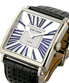 43mm GOLDEN SQUARE White Gold with MOP Dial