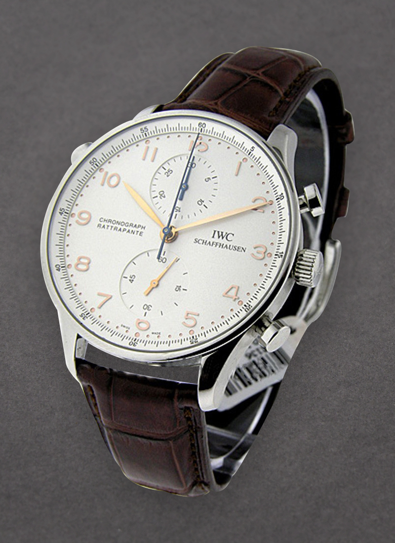 IWC Portuguese Rattrapante Split Second Chronograph in Steel