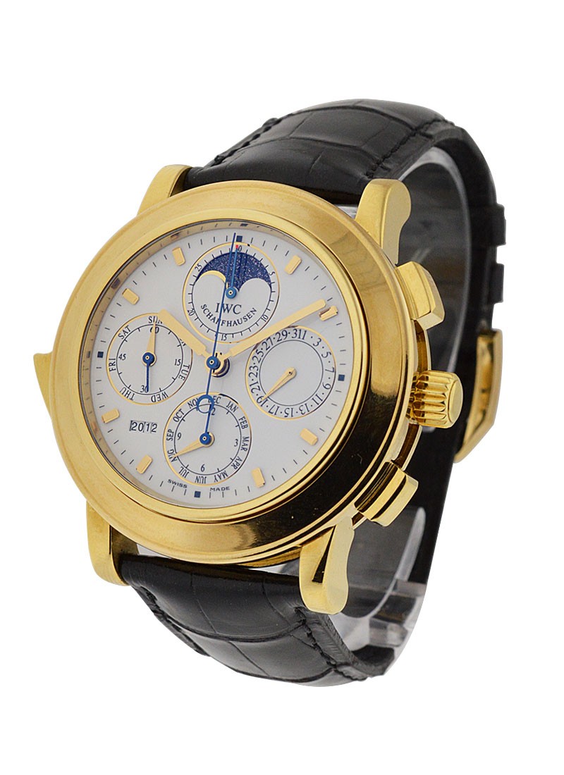 IWC Grande Complication Perpetual Calendar Chronograph Minute Repeater 42.2mm in Yellow Gold