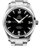 Railmaster Automatic -in Steel on Steel Bracelet with Black Dial