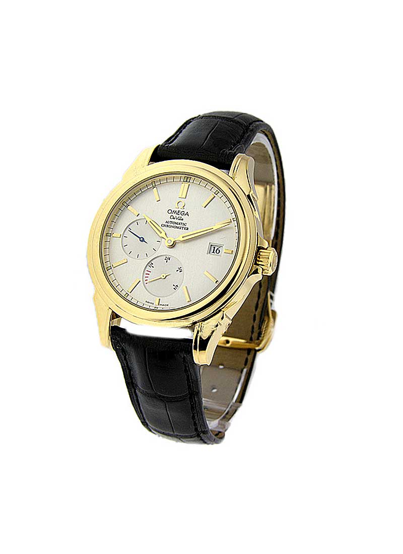Omega Co-Axial Power Reserve 38.7mm Automatic in Yellow Gold