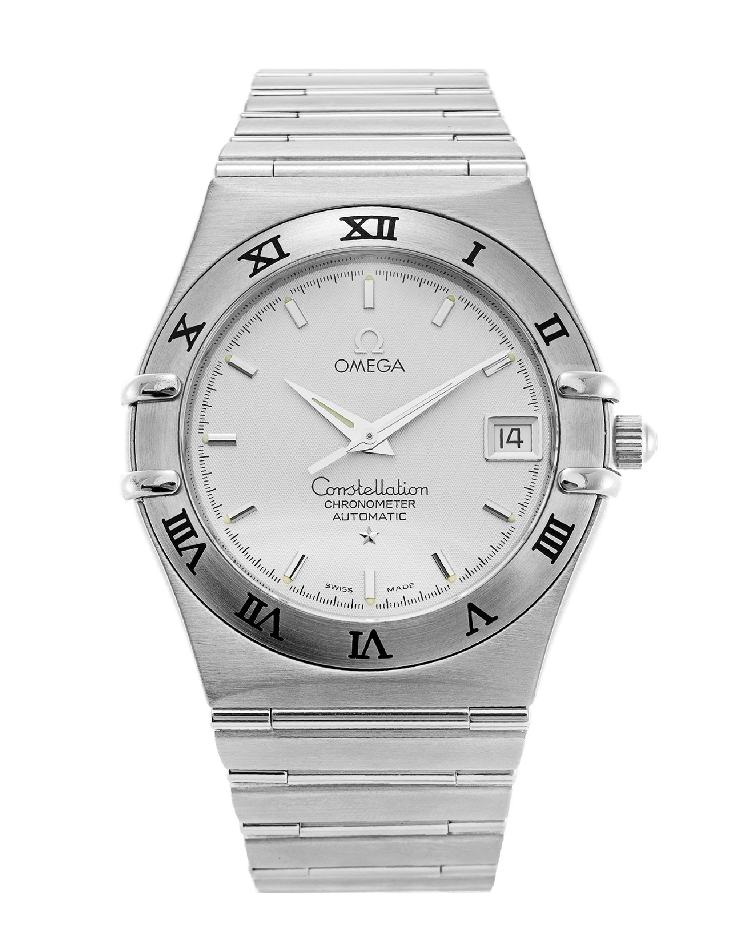 Constellation Classic 35mm Steel on Steel Bracelet with White Dial