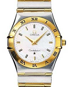Constellation 95 Lady's in 2-Tone Steel and Yellow Gold on Bracelet with White MOP Dial 