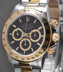 2-Tone Zenith Daytona with Black Dial