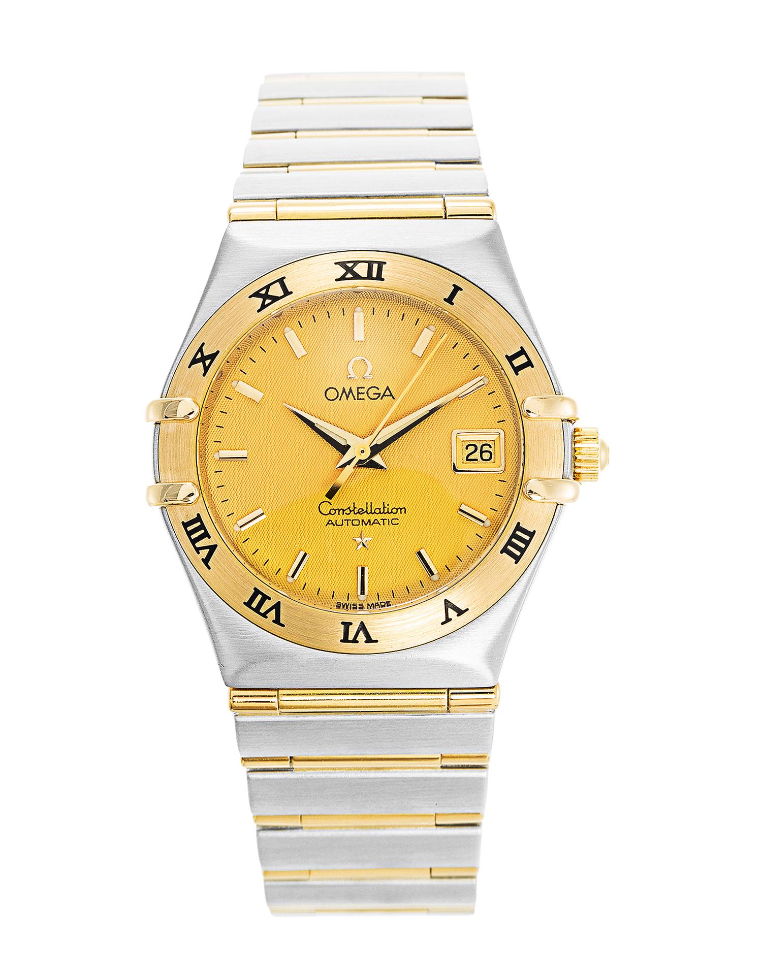Constellation 95 in 2 Tone on Steel and Yellow Gold Bracelet with Champagne Dial