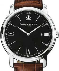 Classima Executives - Quartz  Steel on Strap with Black Dial 
