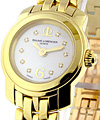Capeland Lady's Mini in Yellow Gold  on Yellow Gold  Bracelet with MOP Diamond Dial