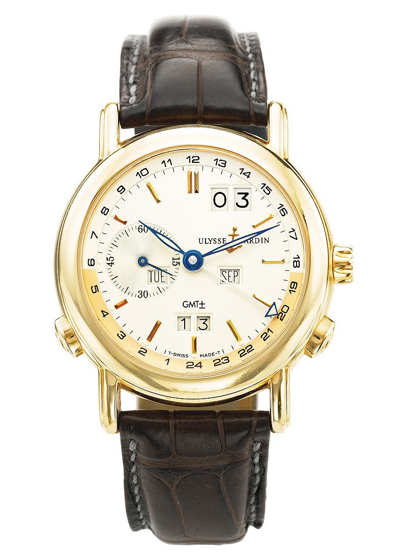 Ulysse Nardin GMT Perpetual 38.5mm in Rose Gold
