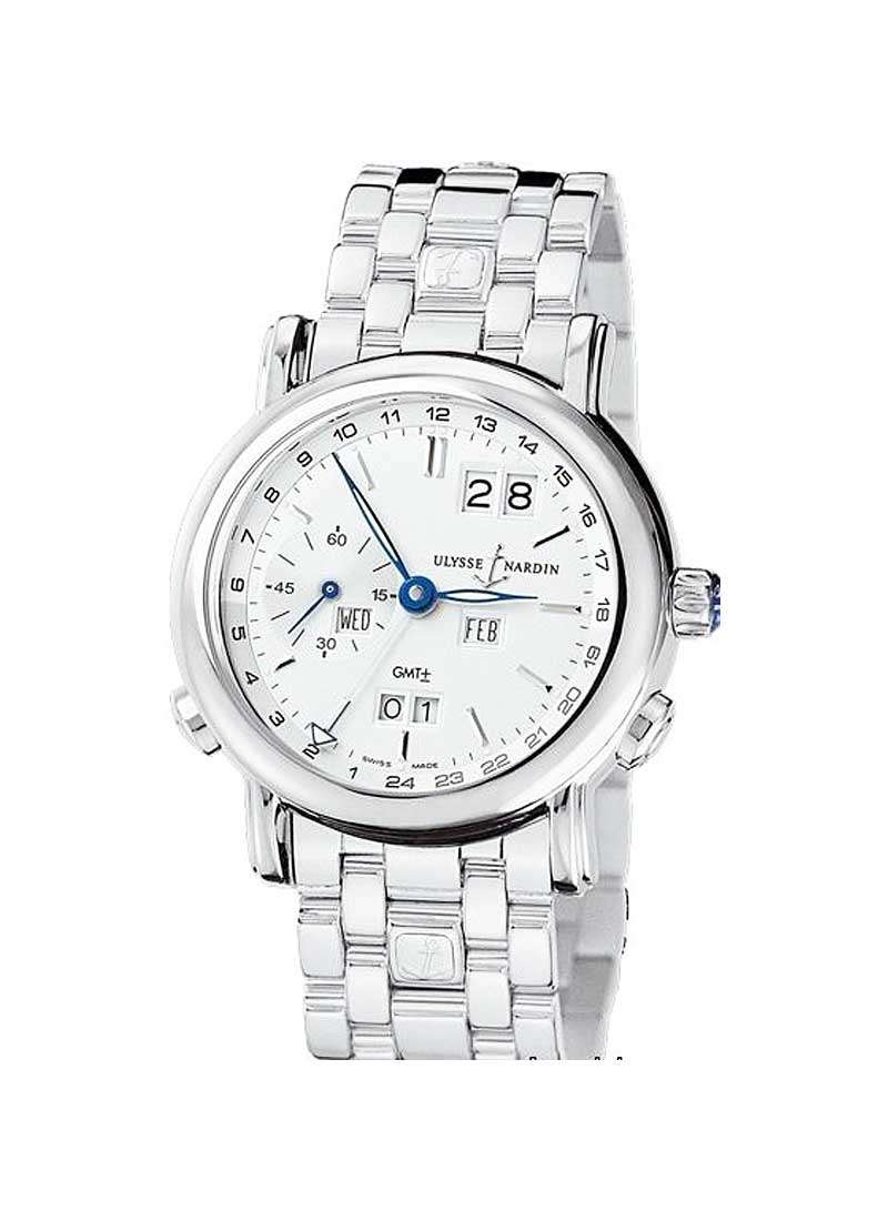 Ulysse Nardin GMT Perpetual 38.5mm in White Gold