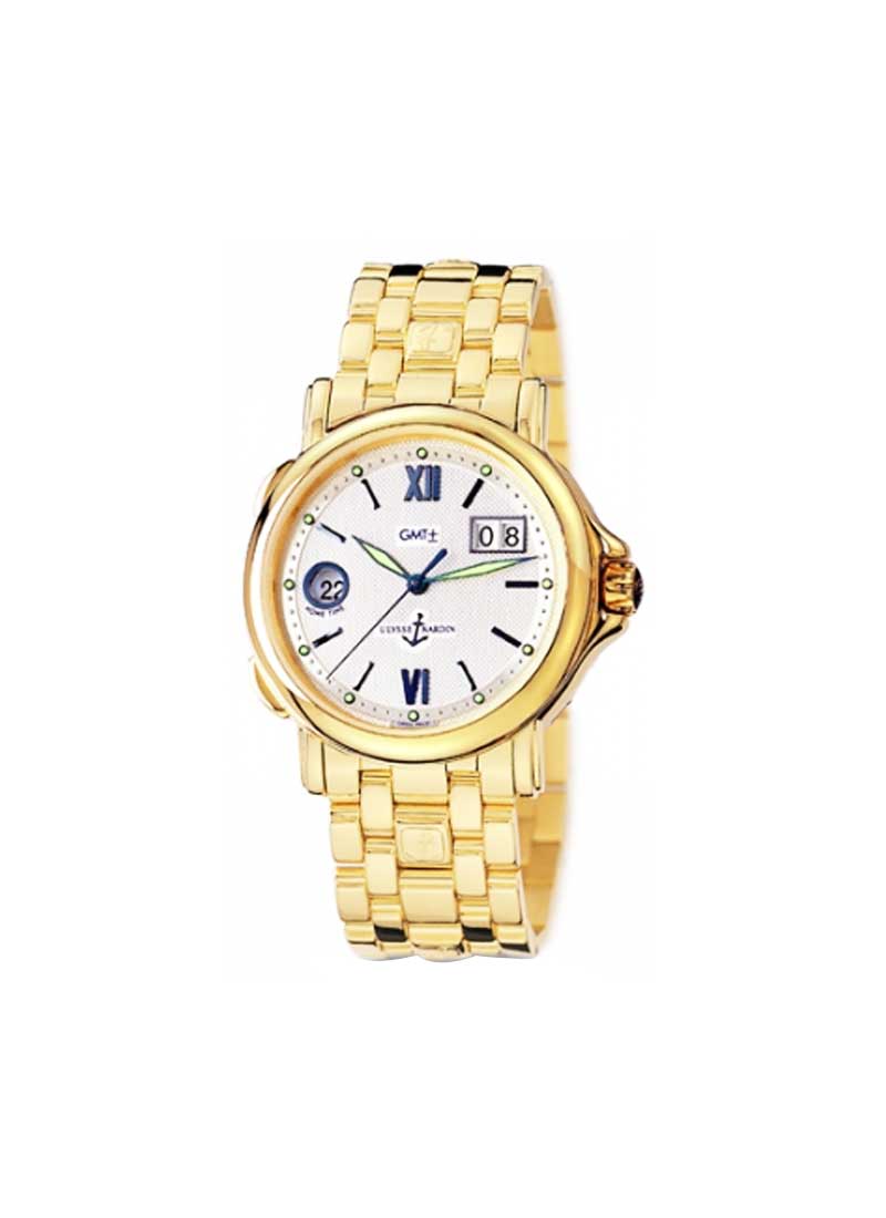 Ulysse Nardin GMT Big Date 40mm in Yellow Gold