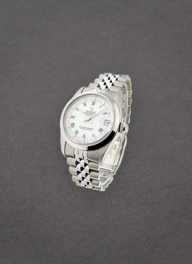 Pre-Owned Rolex  Mid Size - Datejust - Steel - Smooth Bezel