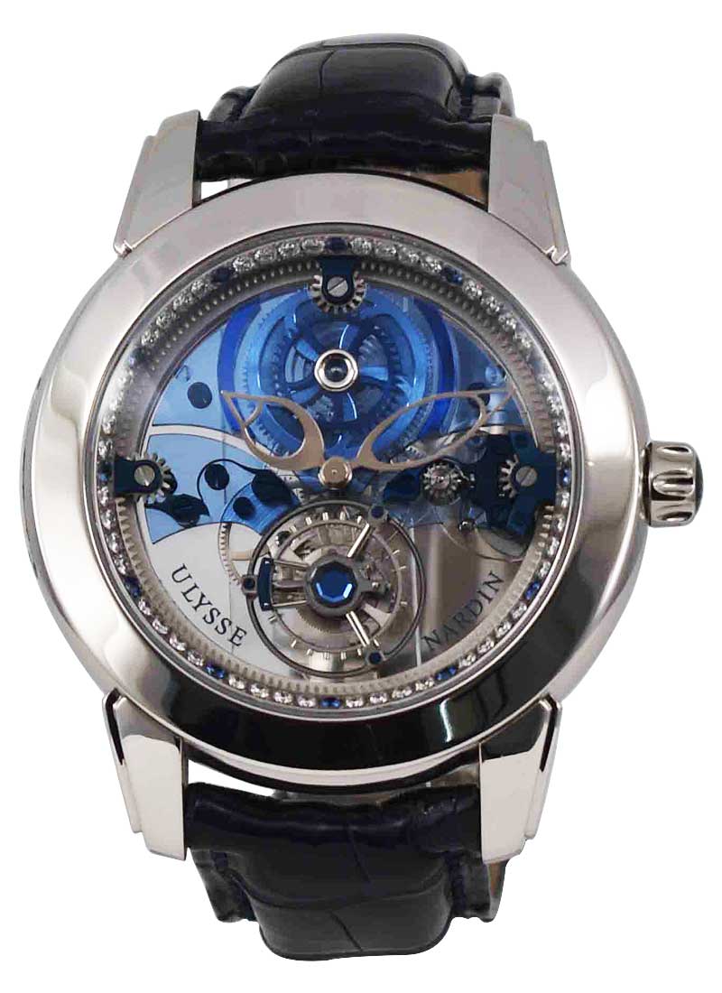 Royal Blue Tourbillon 41mm in Platinum Limited Edition of 99 Pieces