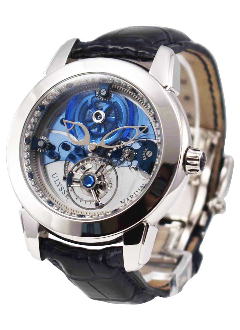 Royal Blue Tourbillon 41mm in Platinum Limited Edition of 99 Pieces