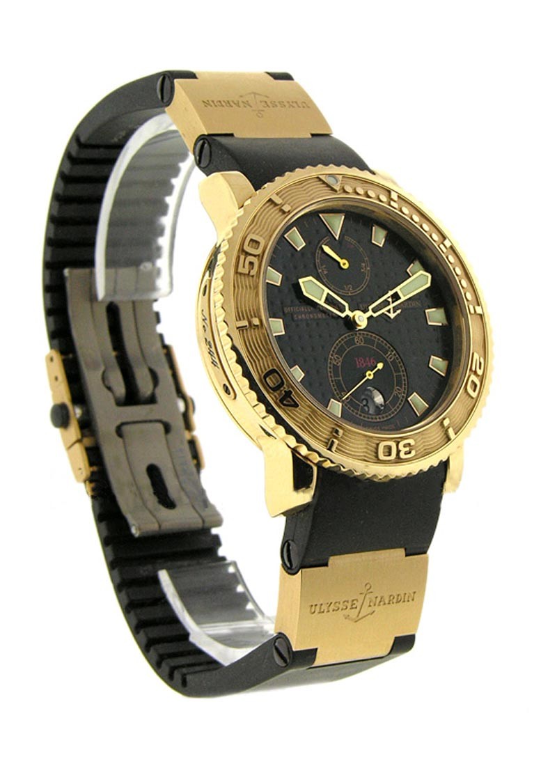 Ulysse Nardin Marine Diver Chronometer in Rose Gold