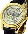 Co-Axial Limited Edition - only 33pcs made Rose Gold on Strap with Skeletonized Dial
