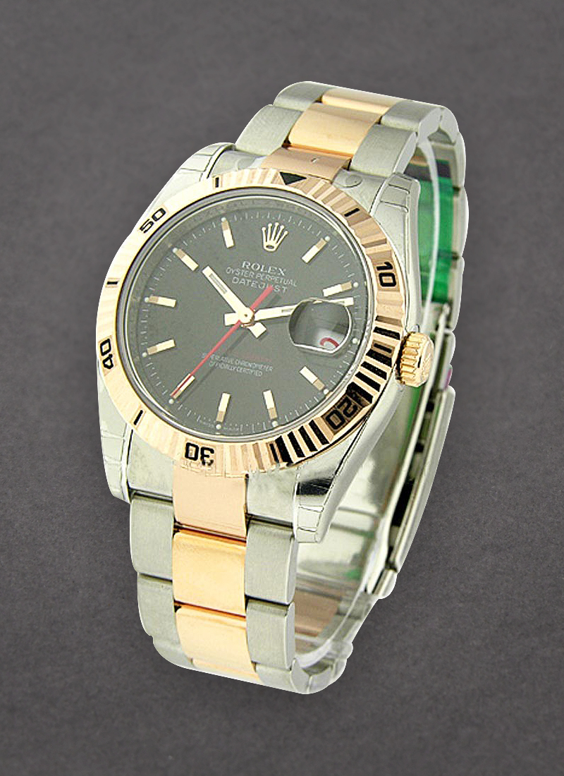 Rolex Unworn Datejust in Steel with Yellow Gold Turn-o-graph BezelRo