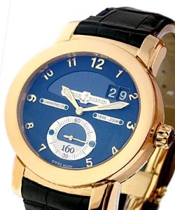 Anniversary 160 Mens Automatic in Rose Gold Rose Gold on Strap with Blue Dial