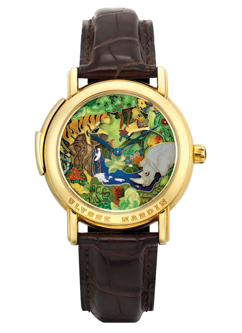 Ulysse Nardin Jungle Minute Repeater 38.5mm in Yellow Gold