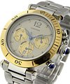 Cartier Pasha Chronograph 38mm 2-Tone 2-Tone with SS Bracelet