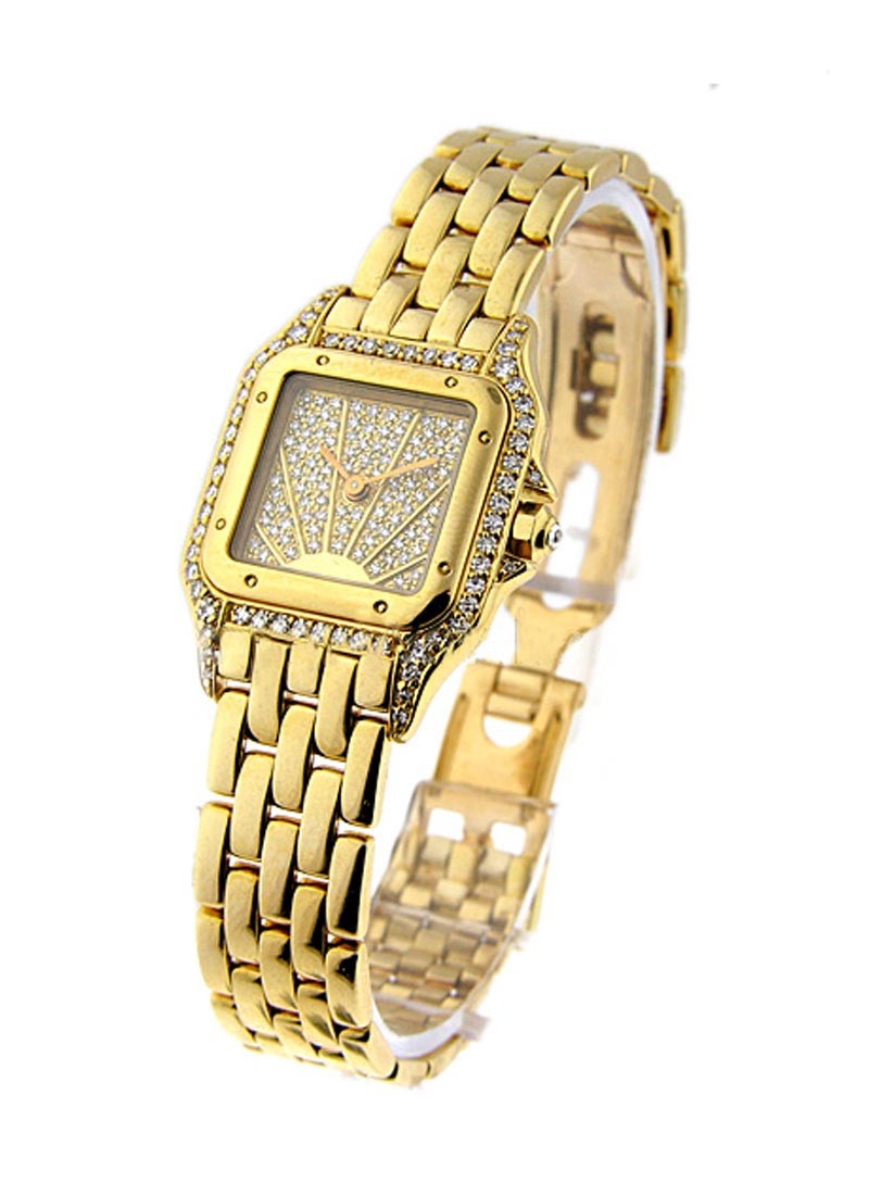 pantherygsunrise Cartier Panther Yellow Gold with Diamonds | Essential ...