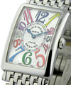 Lady's Long Island Color Dreams Steel on Bracelet with Silver Dial