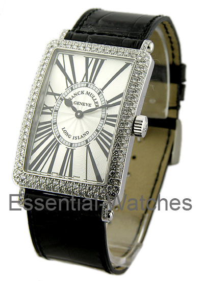 Franck Muller Long Island with Diamond Case - Small Men's Size